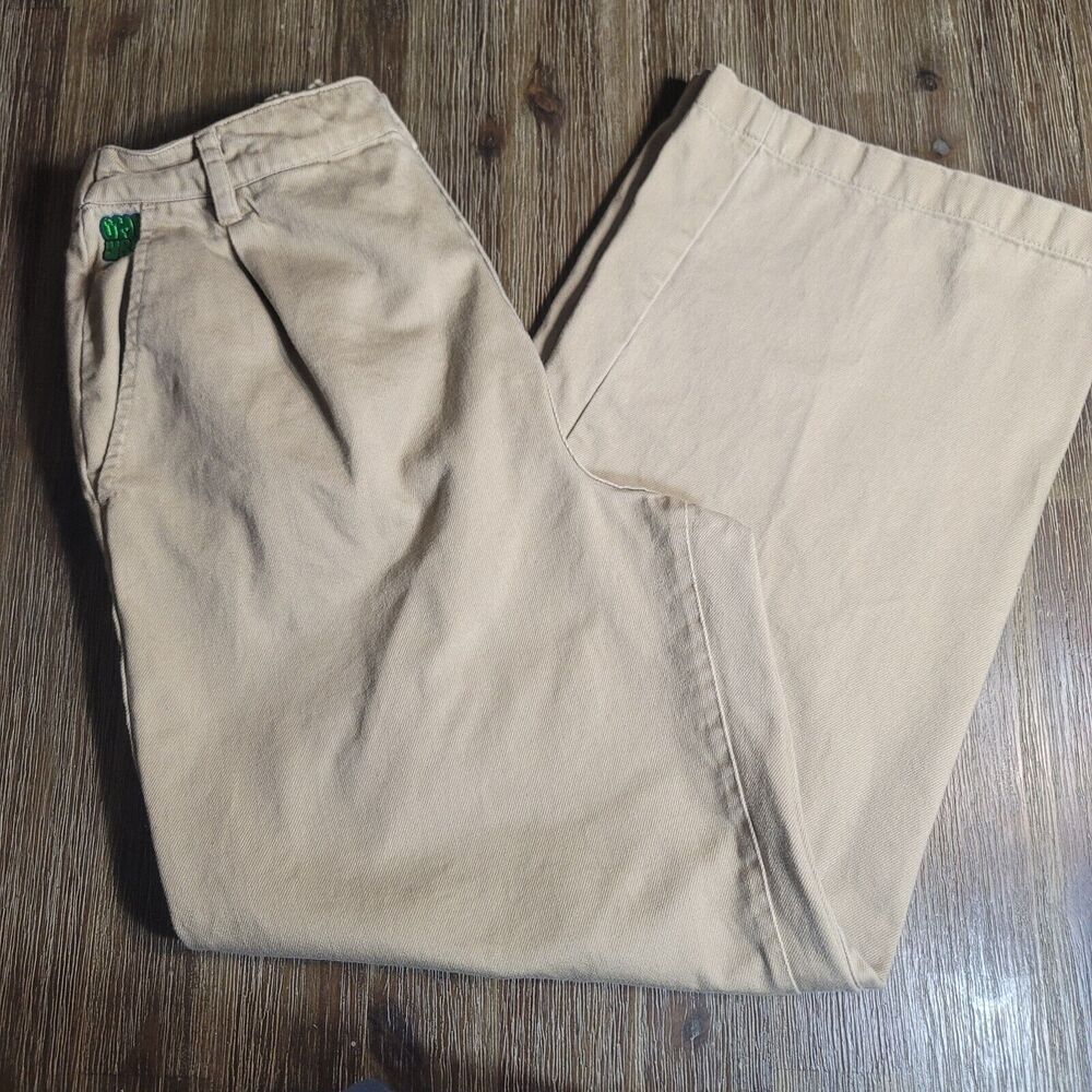 Empyre Y2K Skater Pants Women's Size Medium Khaki Streetwear